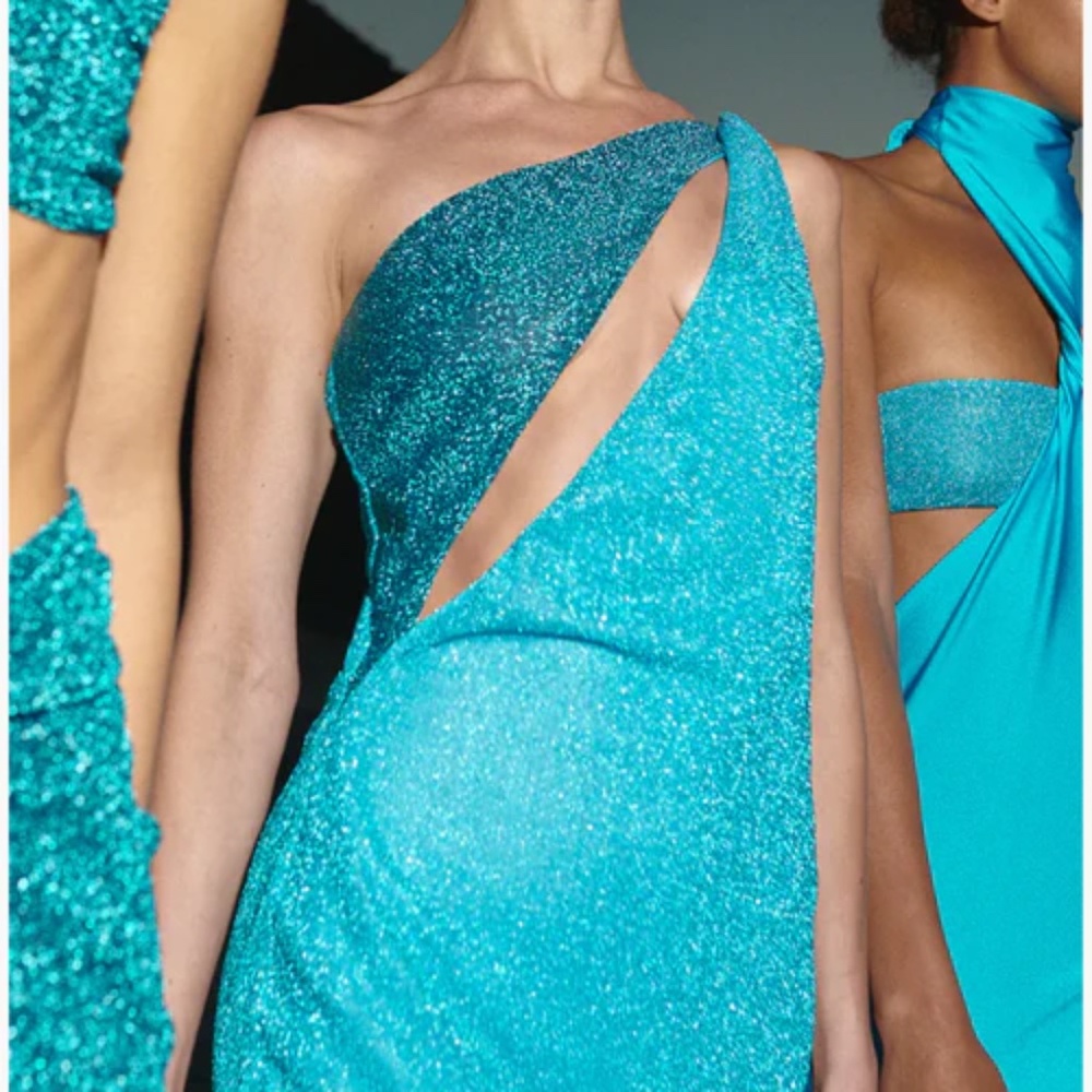 BNWT Boabab Asaka Gloss Dress Blue